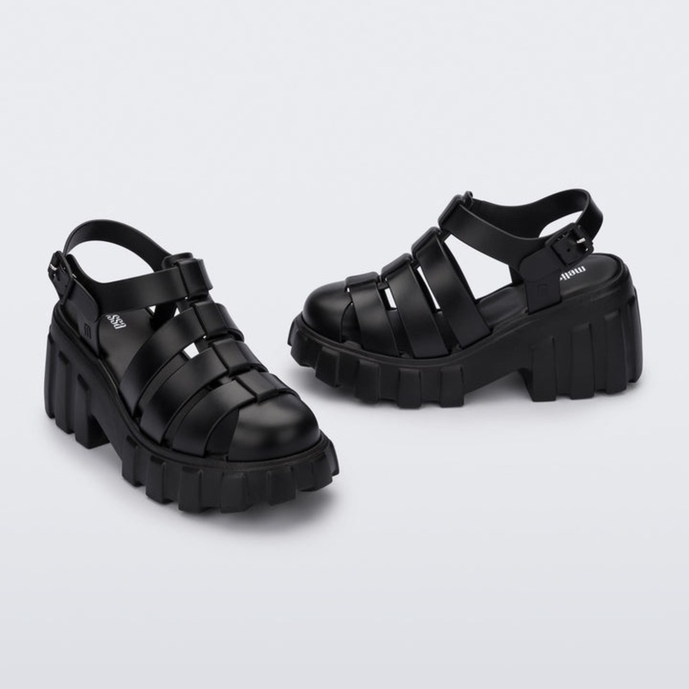 Brand: Melissa | Black Platform Megan - Picture 3 of 11
